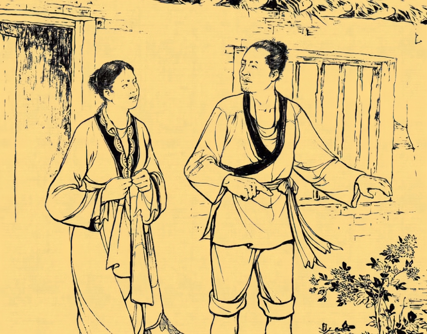 民间故事：男子睡觉，夜里梦见蛇敲门，道士说，回家问问你妻子