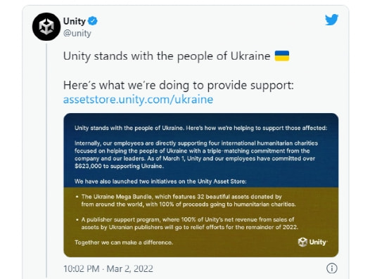 乌克兰副总理要求腾讯、任天堂等厂商禁止向俄罗斯销售游戏