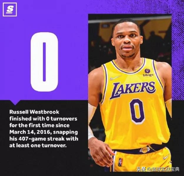 34分钟0失误!没有了,NBA再也没有威震天