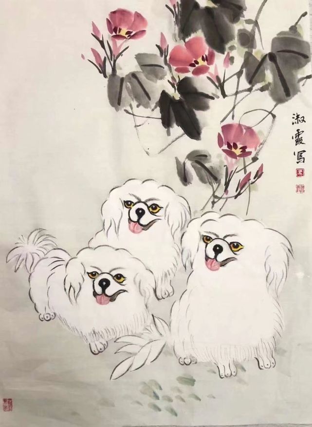 马淑霞国画作品请赏析 环游号