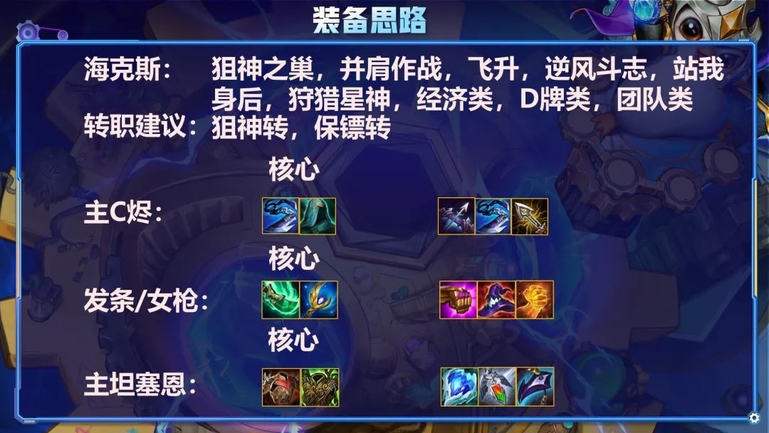 云顶：双人版本最强阵容组合！圣盾狙神+发明暴力无限控