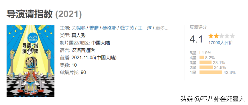 近期熱播的6檔爛綜藝，評分最低4.1，你看的綜藝中招了嗎？