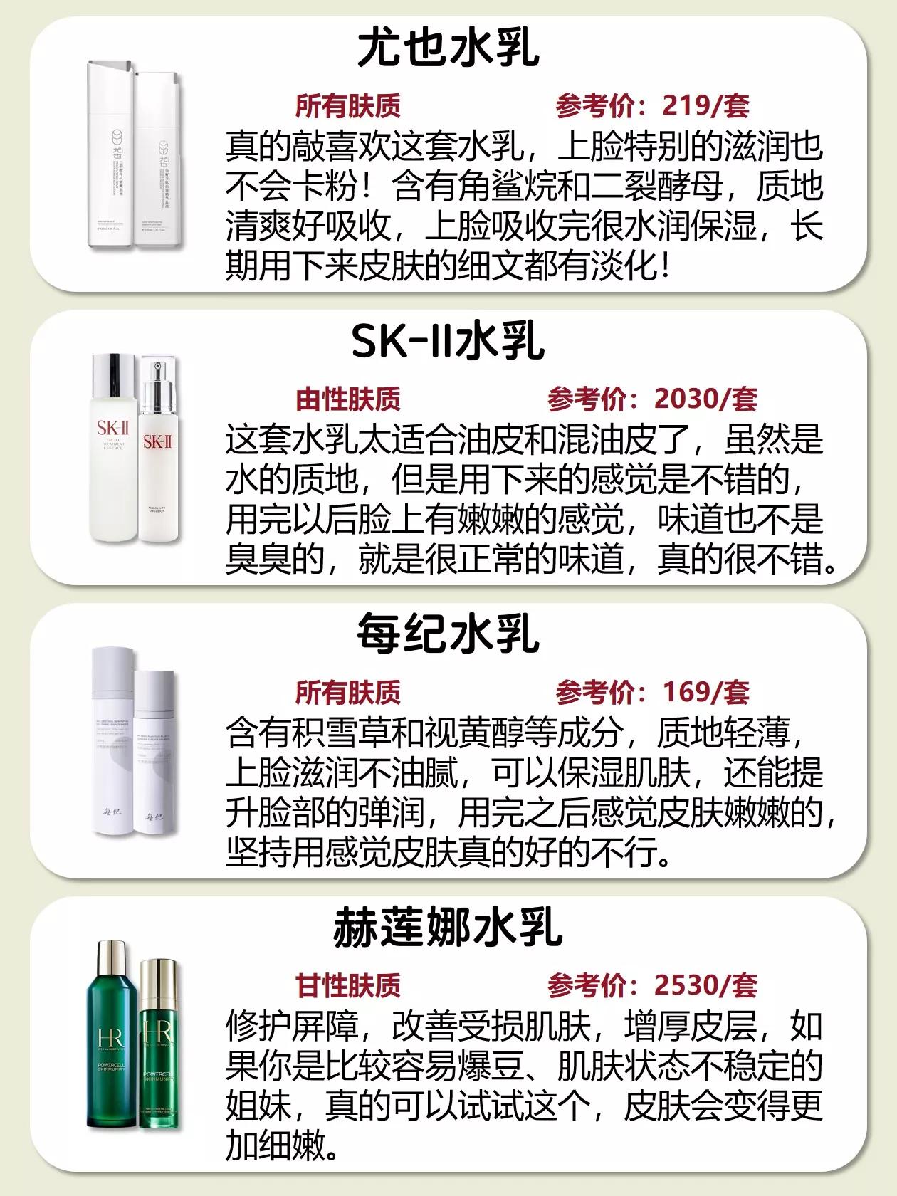 女人過了35歲，護膚尤為重要，水乳用錯還不如不用