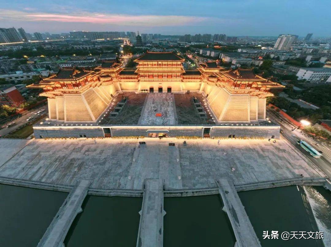 洛阳牡丹花会旅游必看景点之隋唐第一门应天门