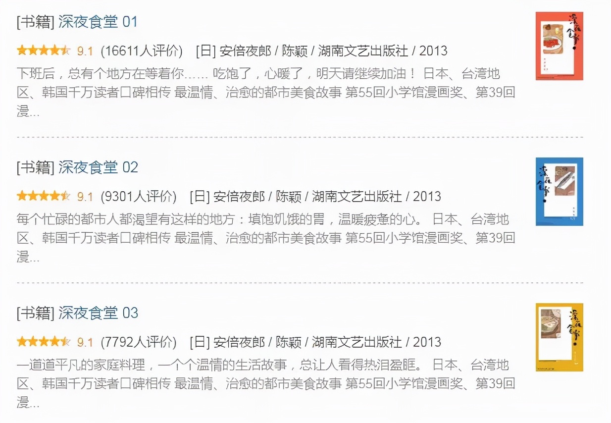 Douban 9.1点，“深夜餐厅”在奖励国家？