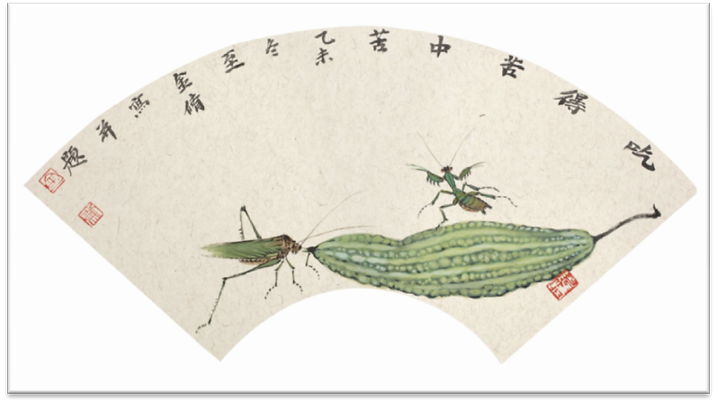 意境清远，笔墨雅洁的花鸟画