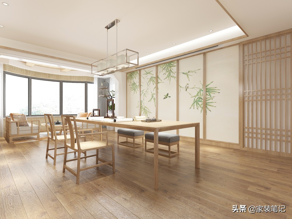 现在越来越流行“去客厅”化的设计布局，是真的香，充满书香之气