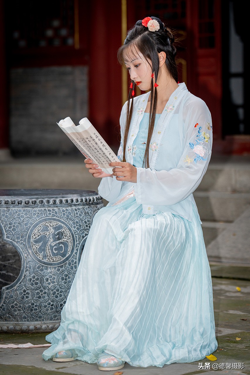 荣国府再现黛玉之影（环境人像）