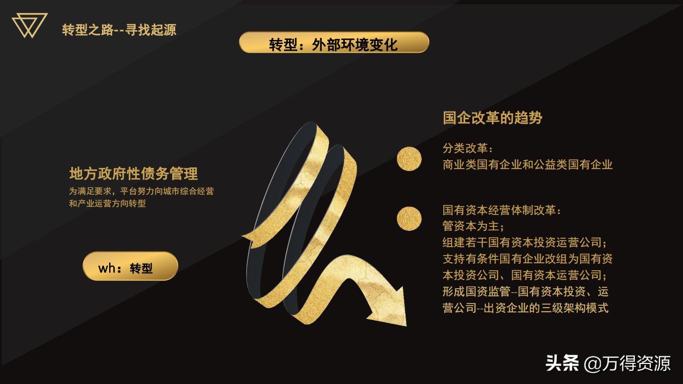 国企改革：从投融资平台到国有资本投资运营公司（地方企业转型）