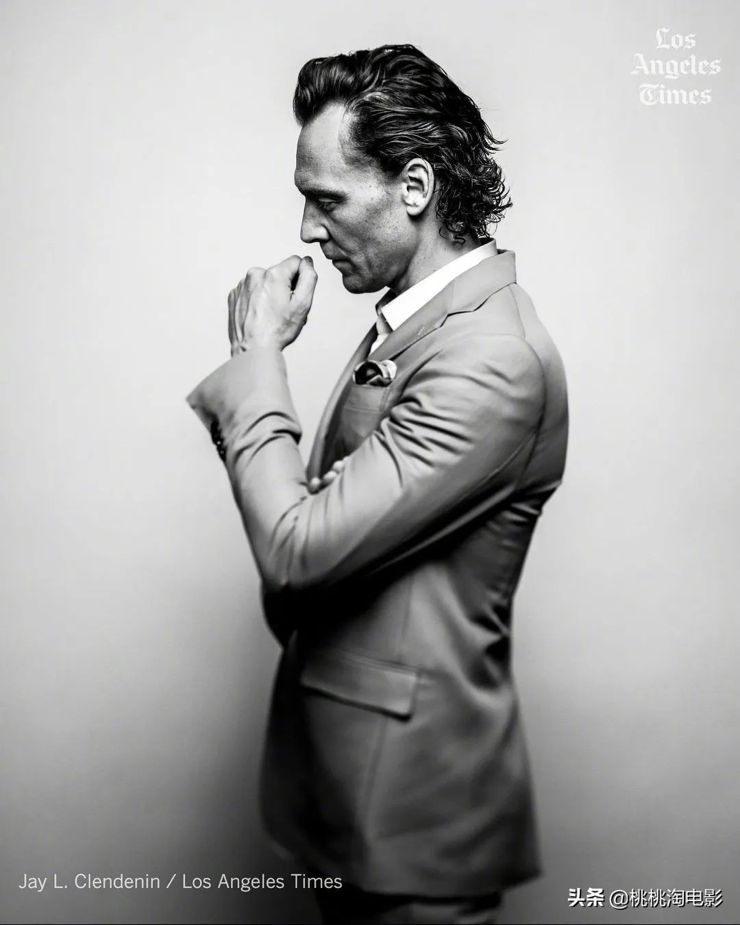 英伦绅士汤姆·希德勒斯顿时尚大片，质感型男深情款款