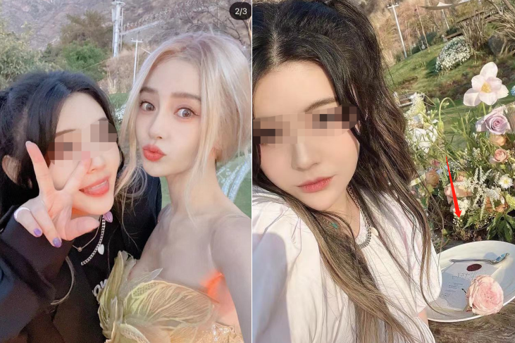 baby穿抹胸裙庆生太惊艳!皮肤白净光脚跪地,身形纤瘦无一丝赘肉