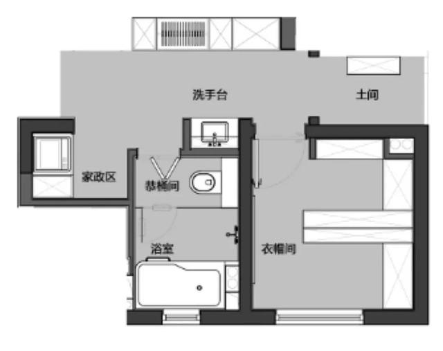 3.5㎡卫生间搞出日式三分离，小户型照着抄准不出错