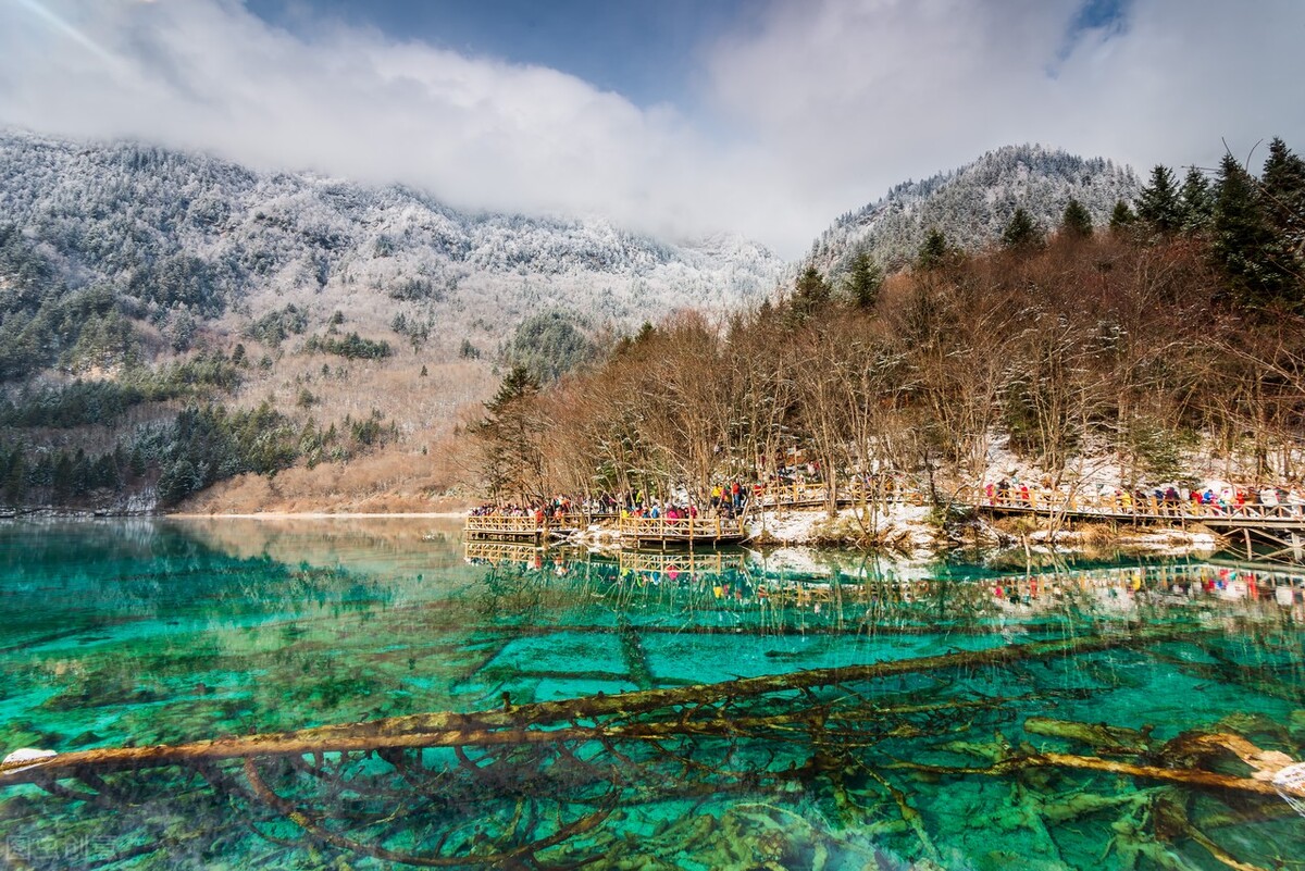 美丽的风景，高兴的心情