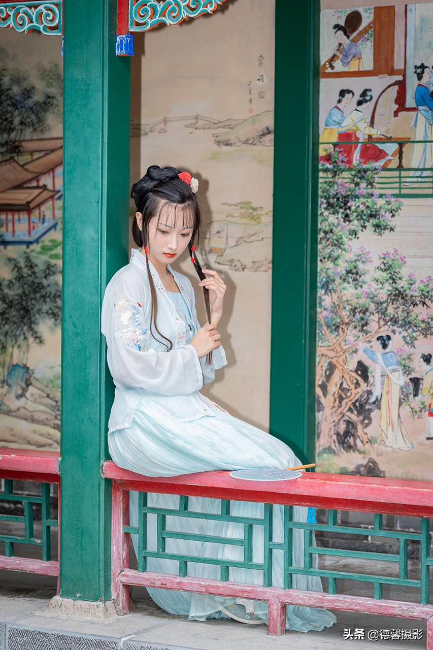 荣国府再现黛玉之影（环境人像）