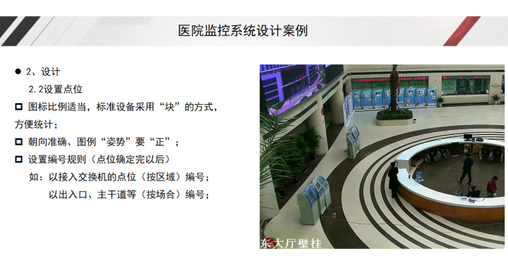 医院视频监控系统设计干货ppt，很实用，弱电设计师可以参考