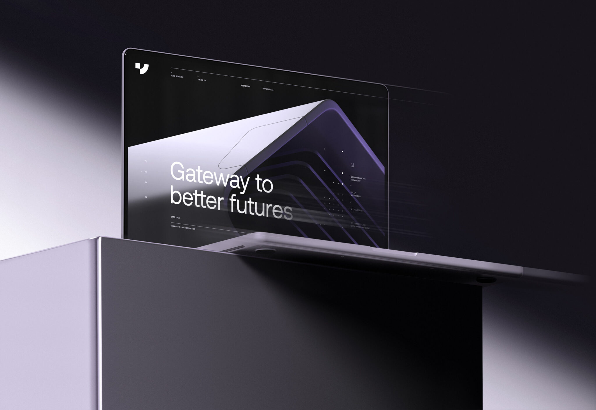 JIDU集度汽车logo设计via:oker