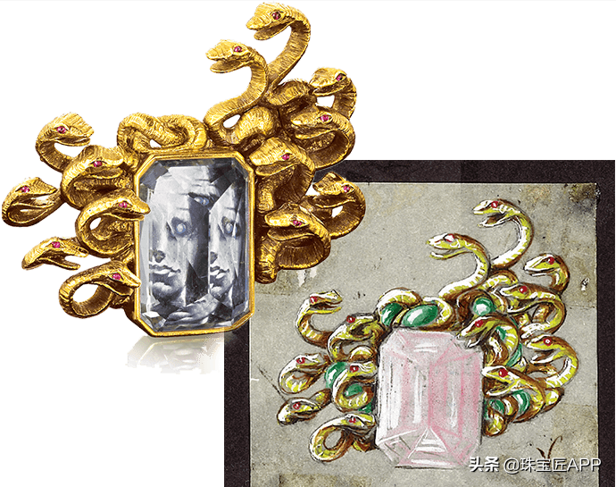宝格丽蛇形手镯（45款蛇类珠宝盘点中国文化中的蛇）