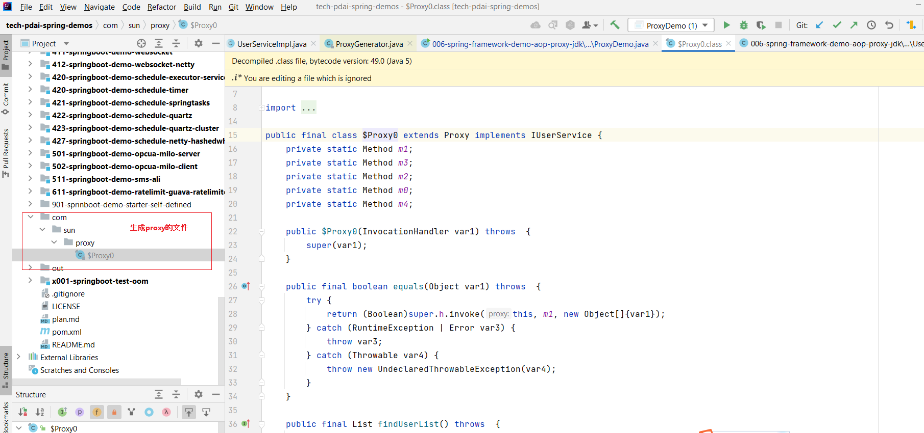 jdk动态代理实现原理（Spring框架系列）