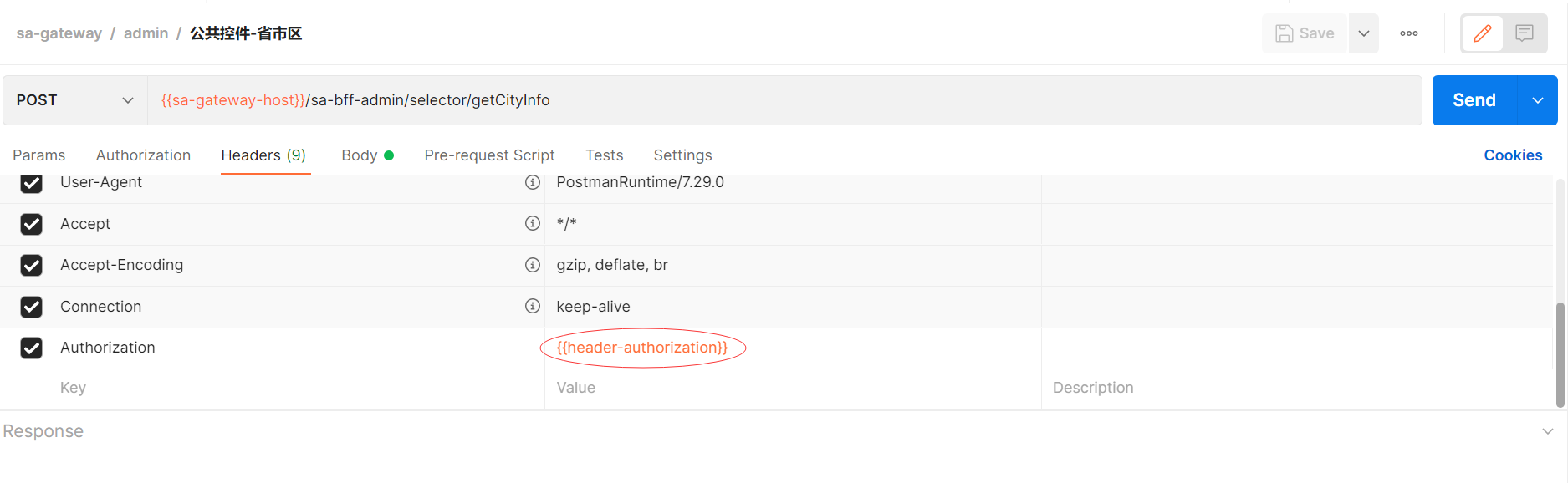 用Postman测试需要授权的接口