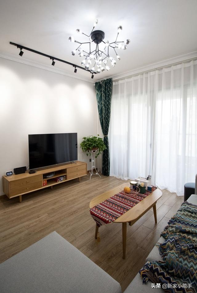 86平装修北欧风格，全屋极简又舒适，一家三口生活太幸福啦