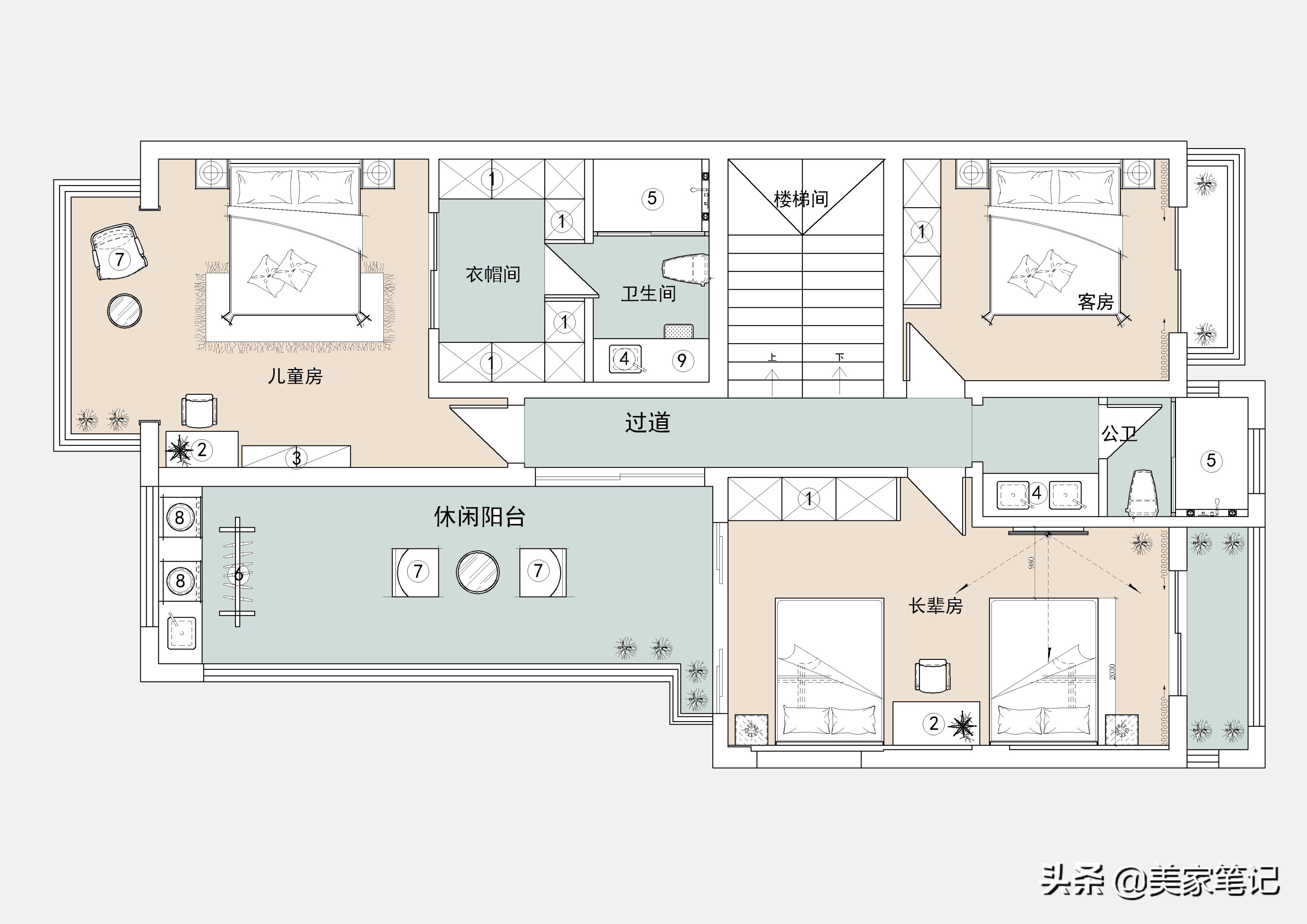 广东夫妇320㎡别墅装新中式，这才叫高级，拥有私人庭院，超羡慕