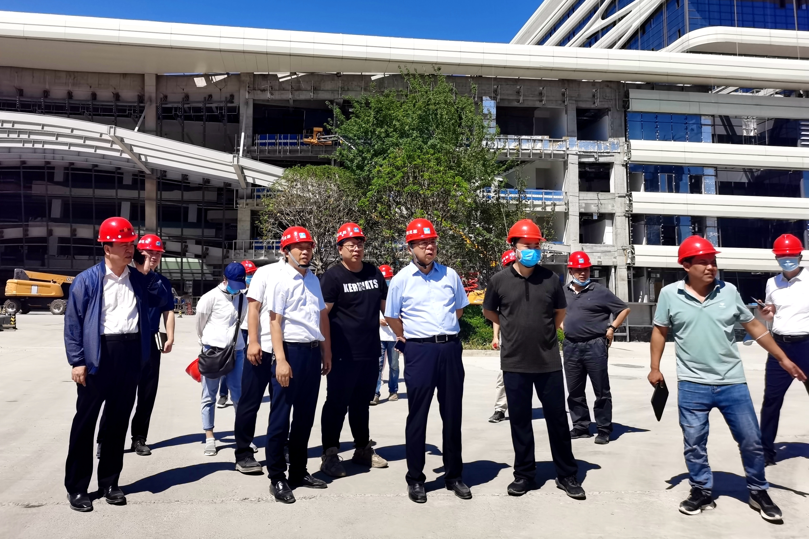实地调研 现场研究 西安市红会医院召开北院区现场办公会
