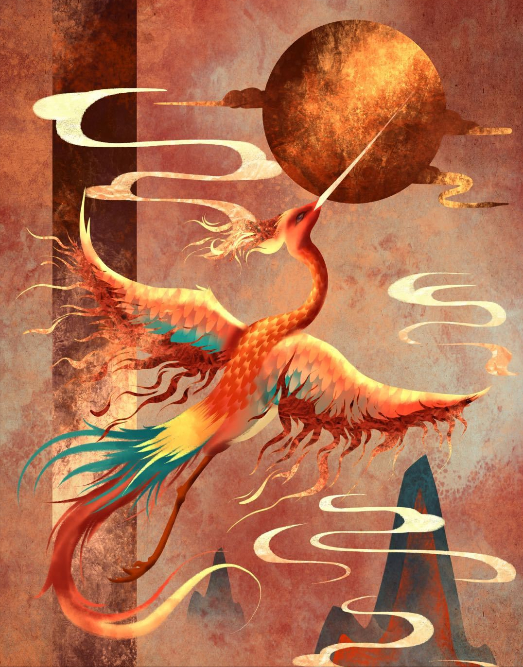 山海经最强十大神兽:鲲鹏吞噬万物只能垫底,瑞兽白泽不能进前三