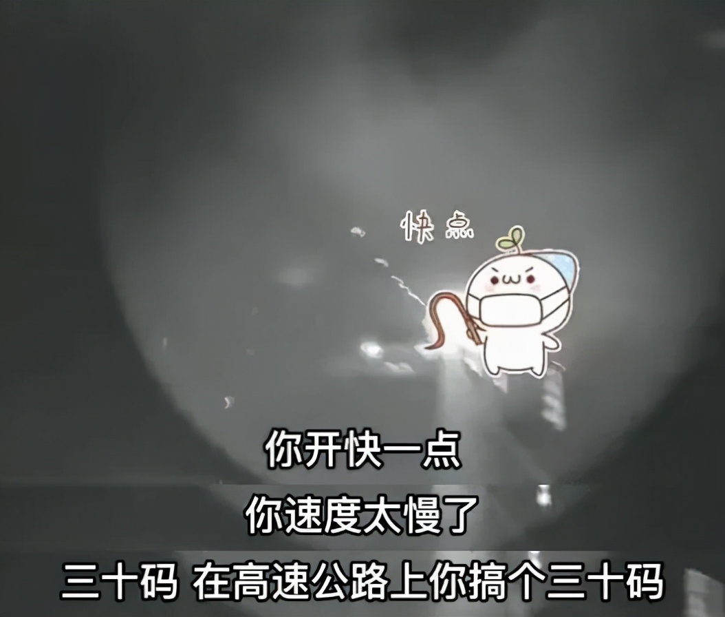女司机高速只开三十码，连交警都看不下去，司机：快了有危险