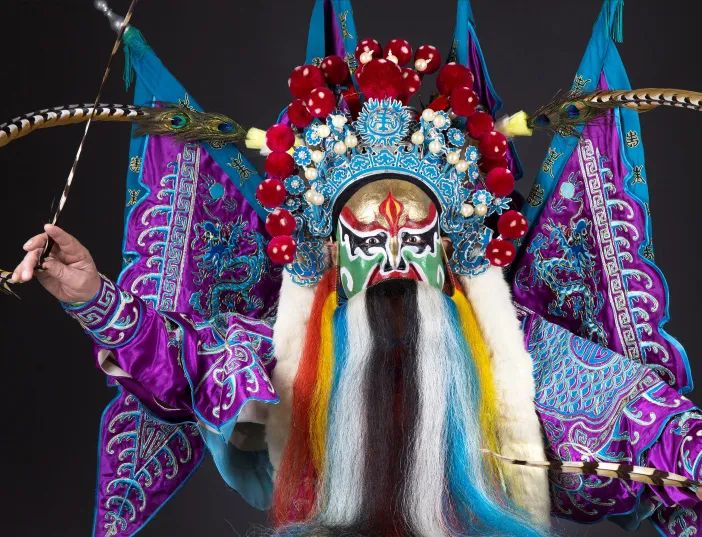 寻美岭南粤剧花脸花碌碌