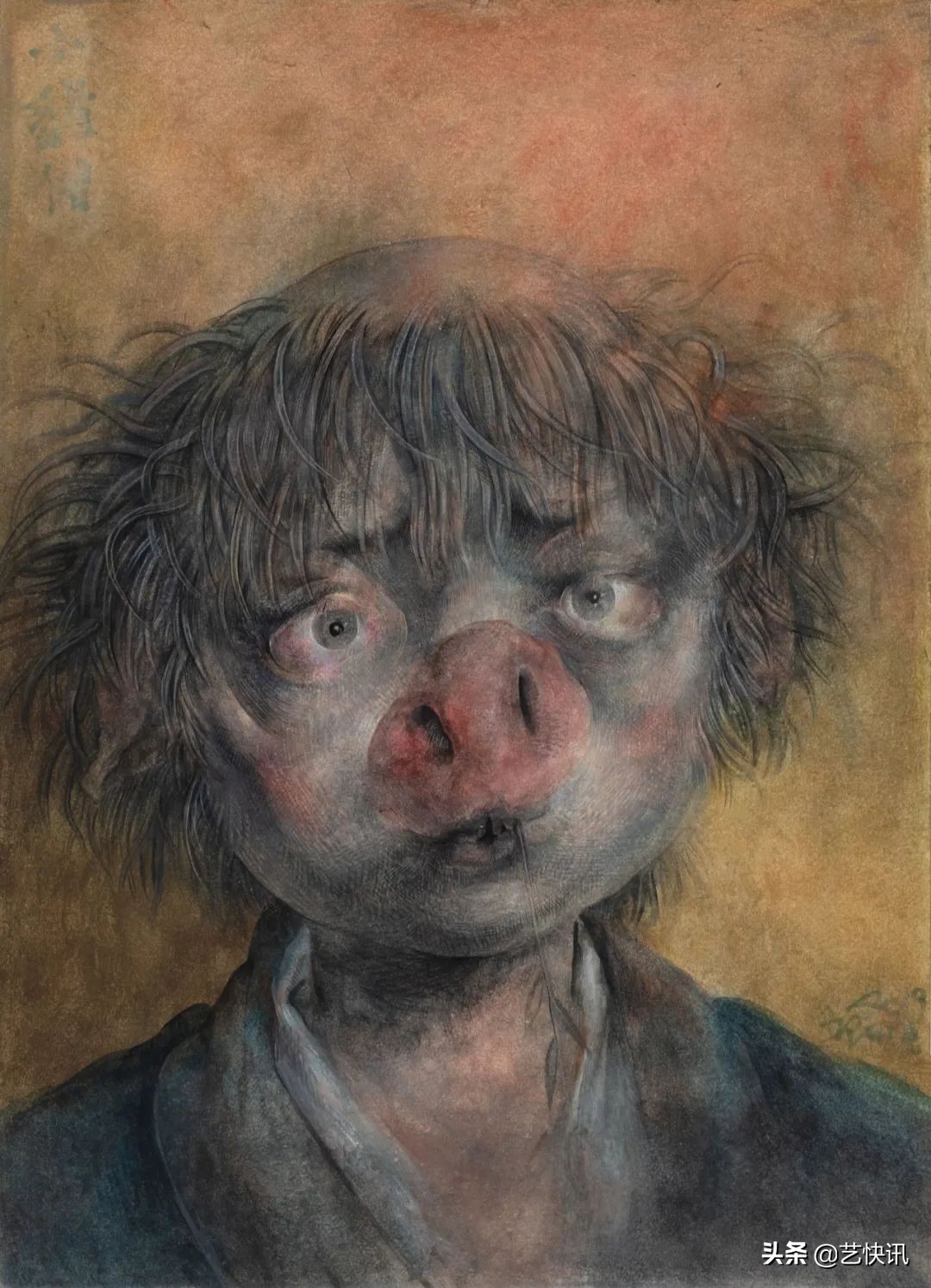 脑洞大开的绘画，八大山人助理也在里