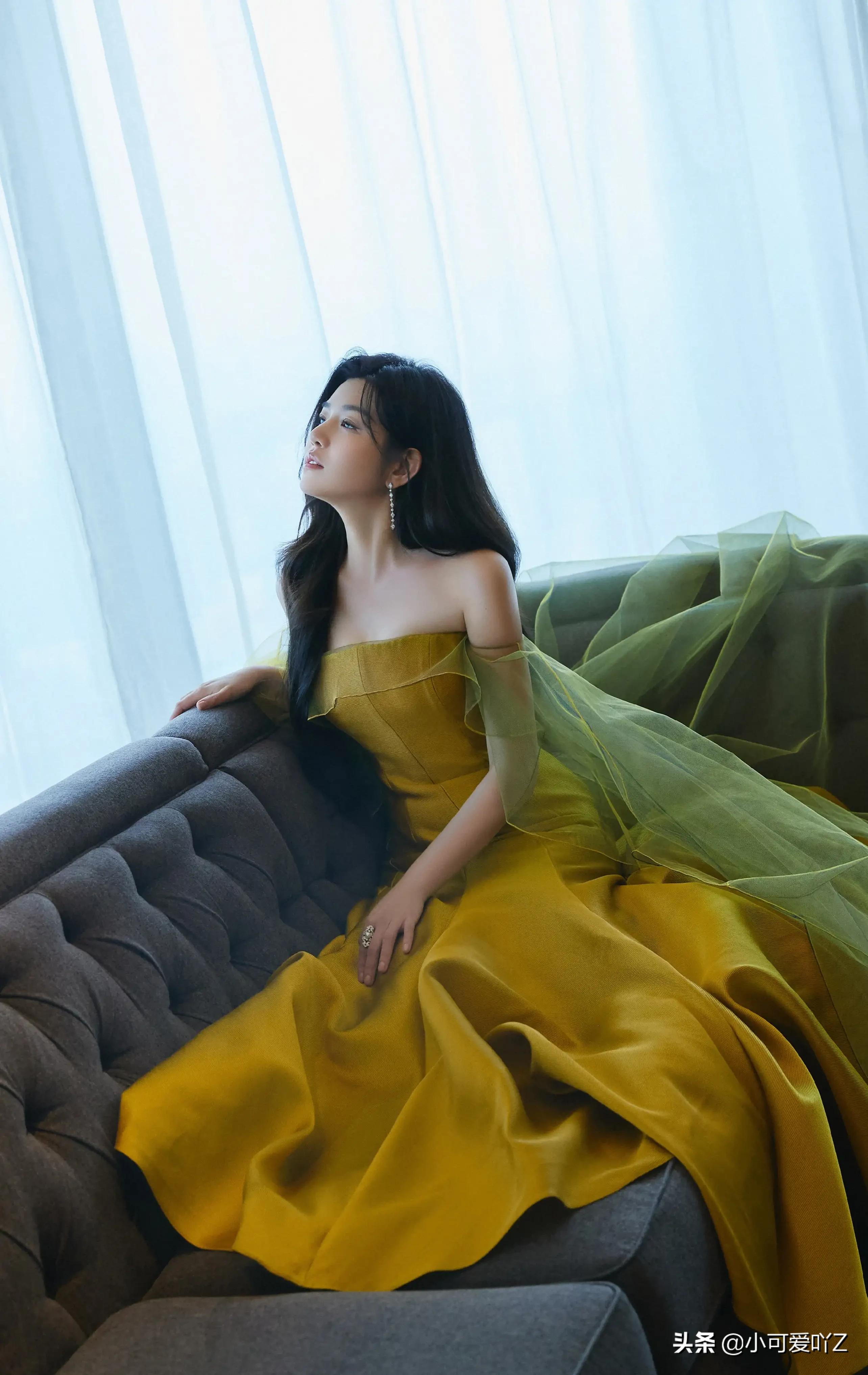 陈妍希，甜美温柔，优雅气质，靓丽绝美