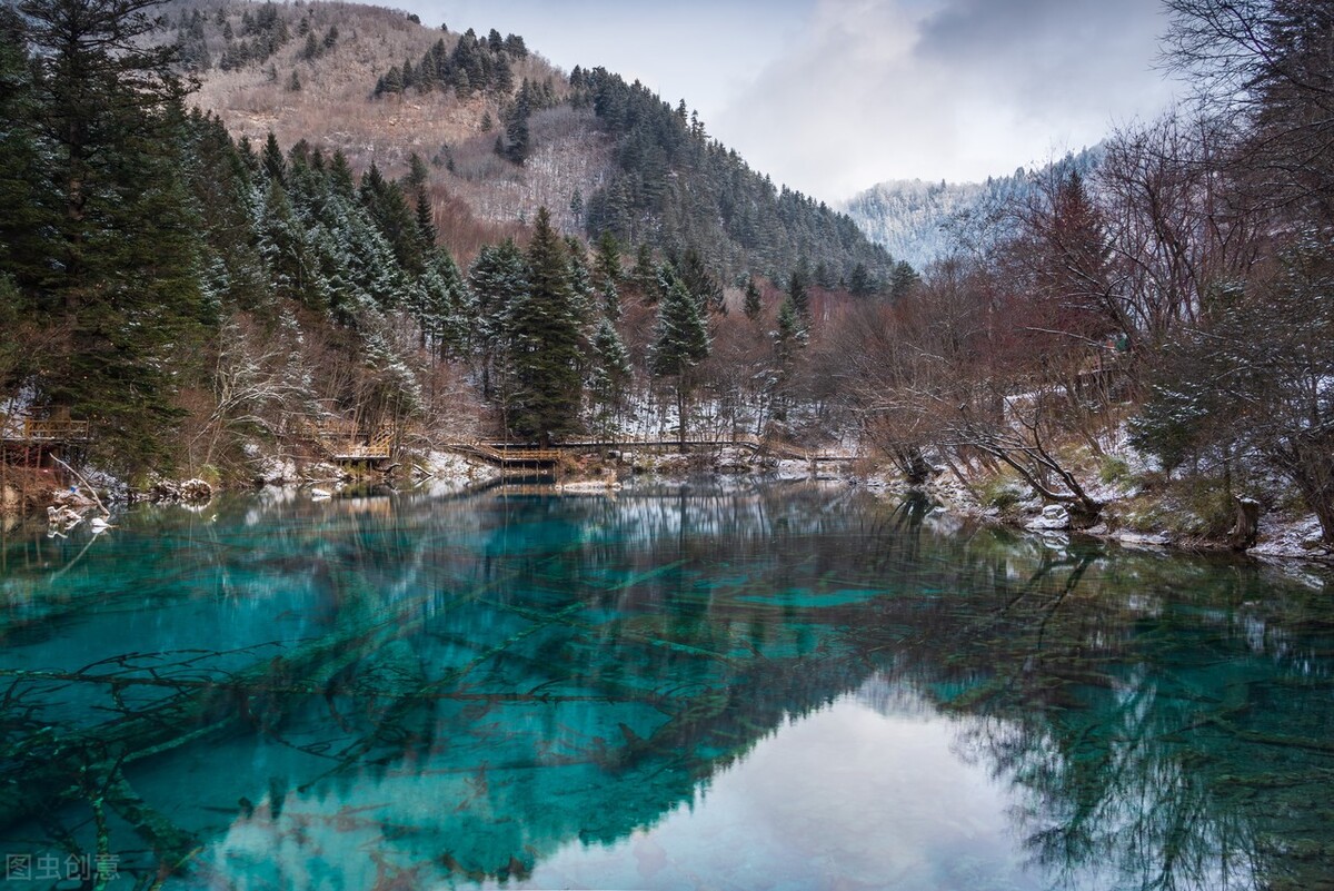 美丽的风景，高兴的心情