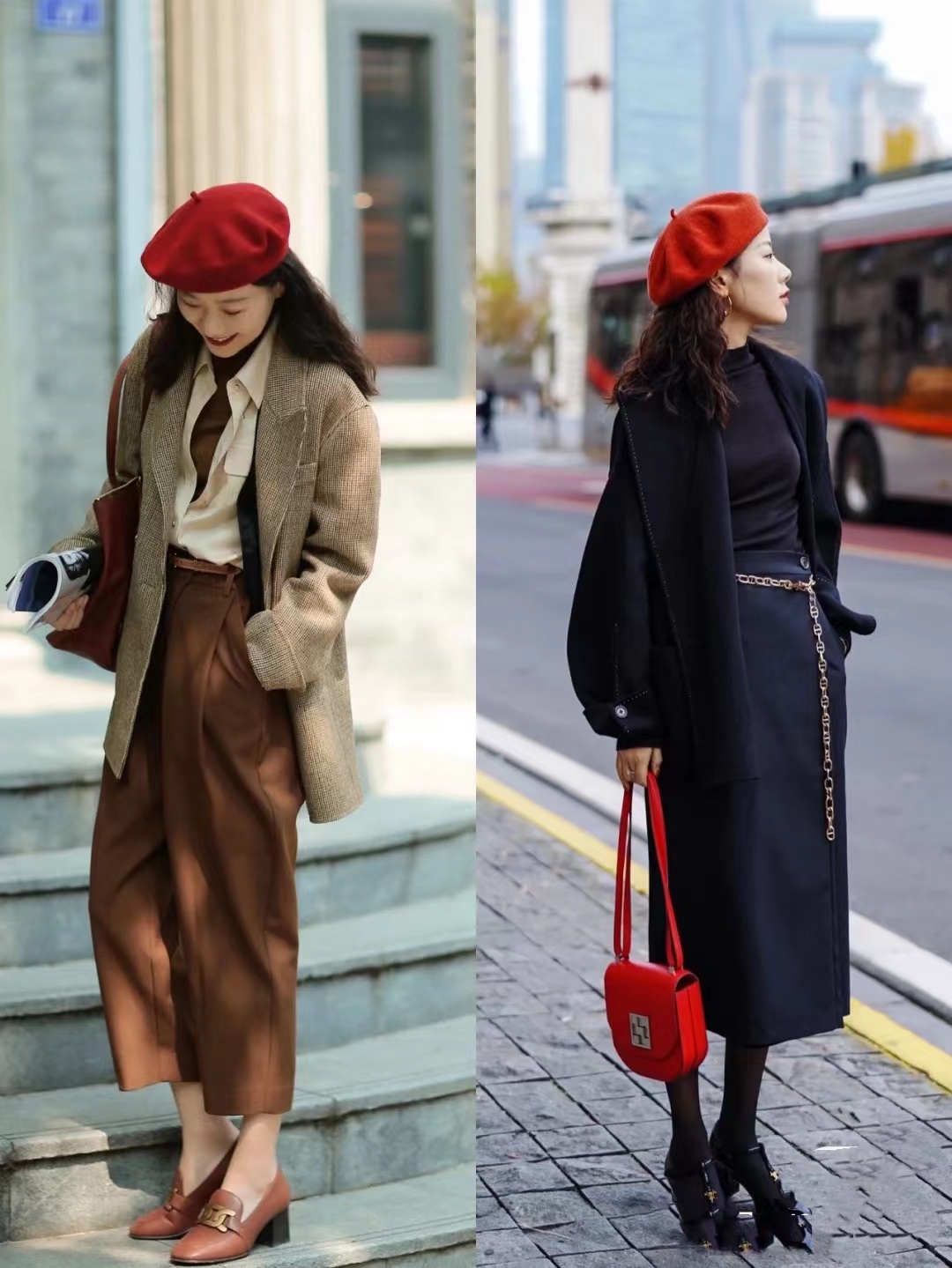 过了30岁的女人，不要刻意扮嫩，几组复古风穿搭，更显温柔气质