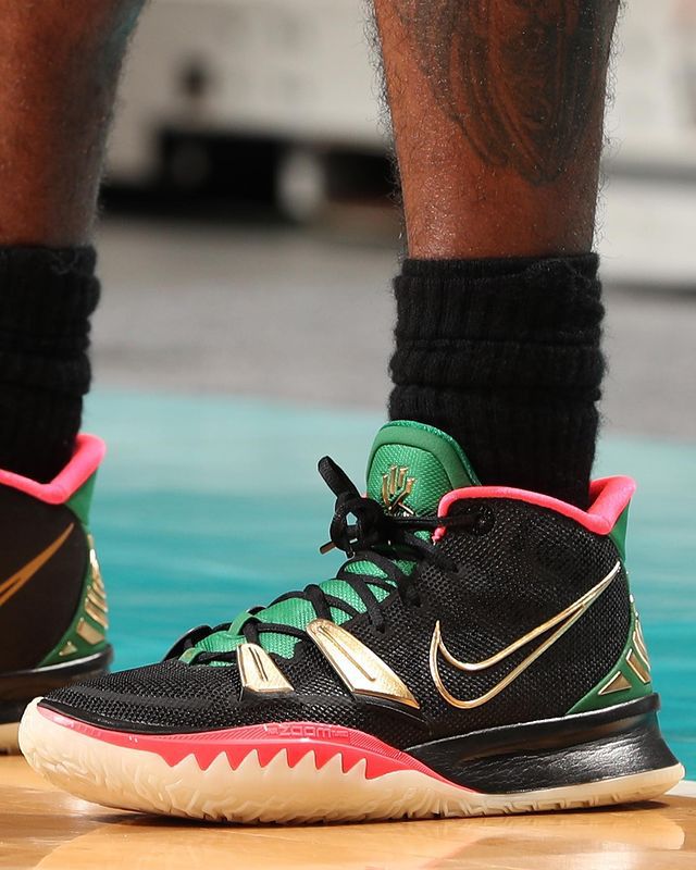 nba哪些球员穿过欧文7(欧文欧神仙nba赛场穿了哪些nike kyrie 7代篮球