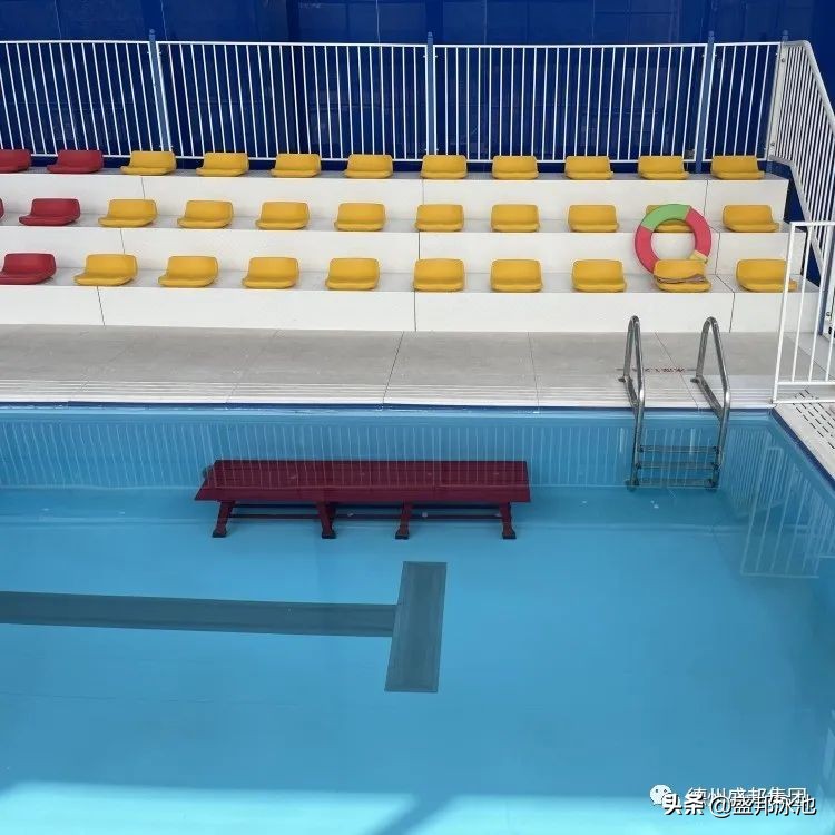 盛邦拼装式游泳池可配套水中教学椅
