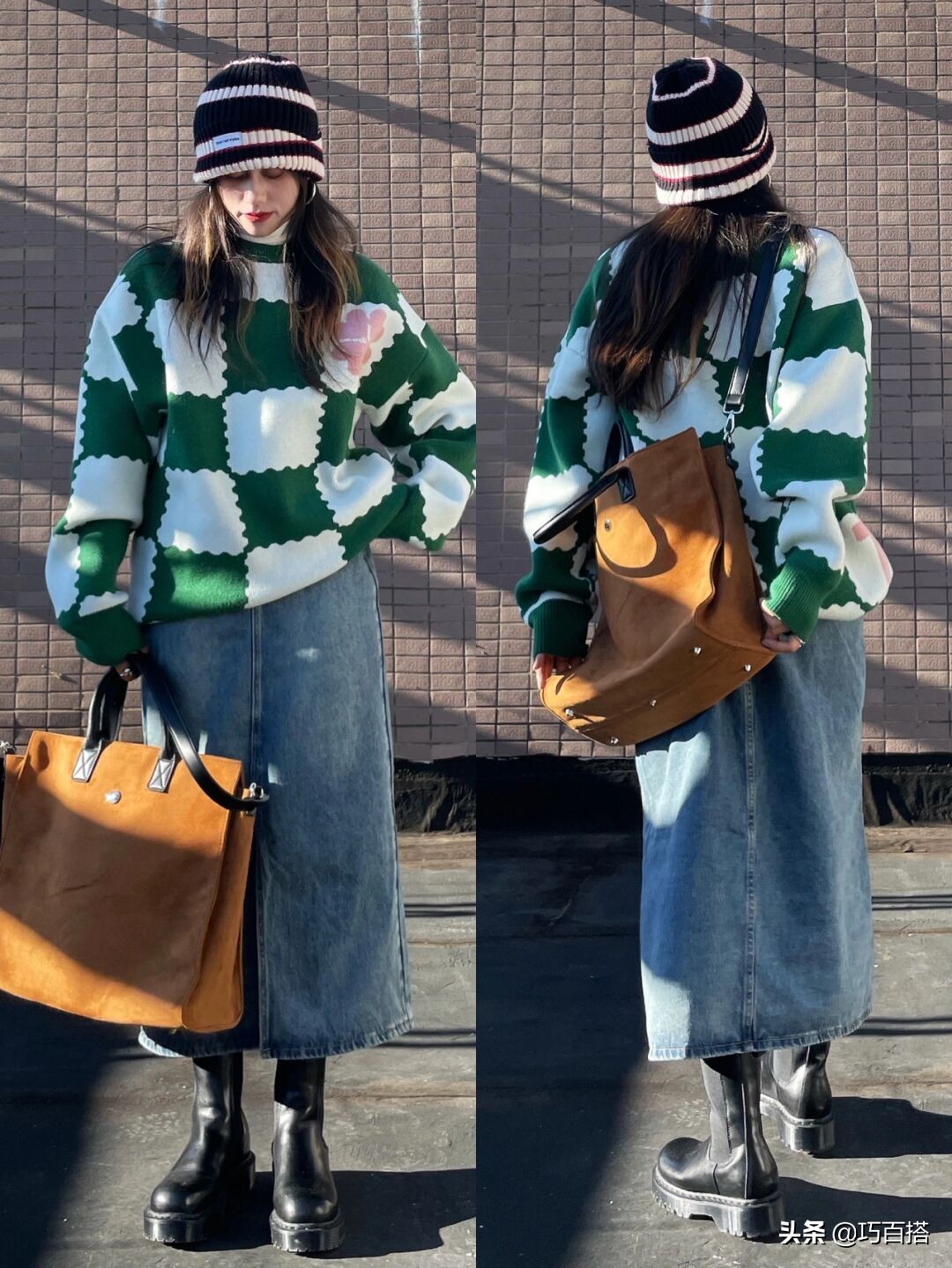 牛仔半身裙yyds！腿型不优秀、穿衣臃肿无形的，可以码住它了