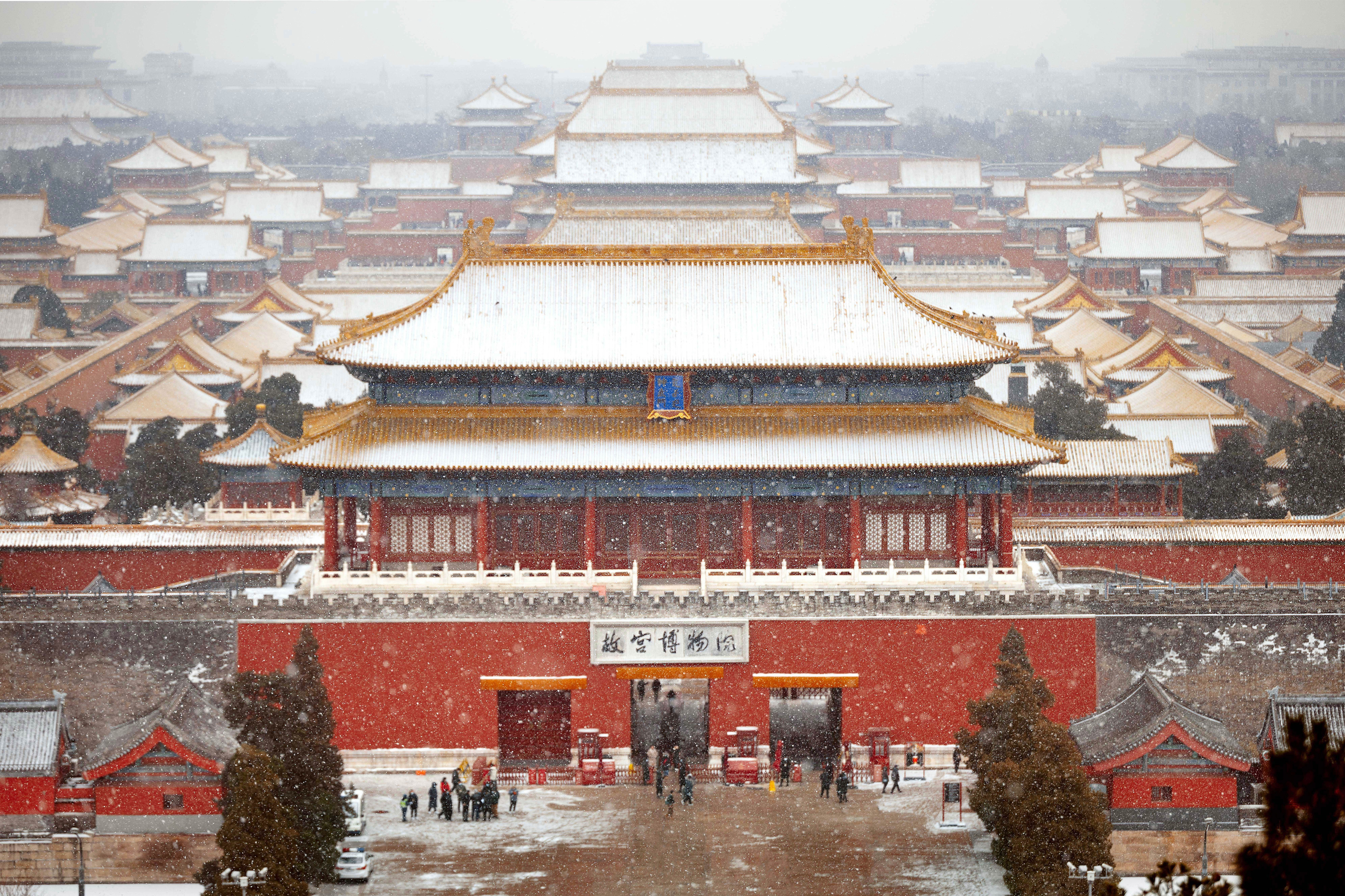 北京十大胡同雪后美景：2022年首场雪花装点古都韵味