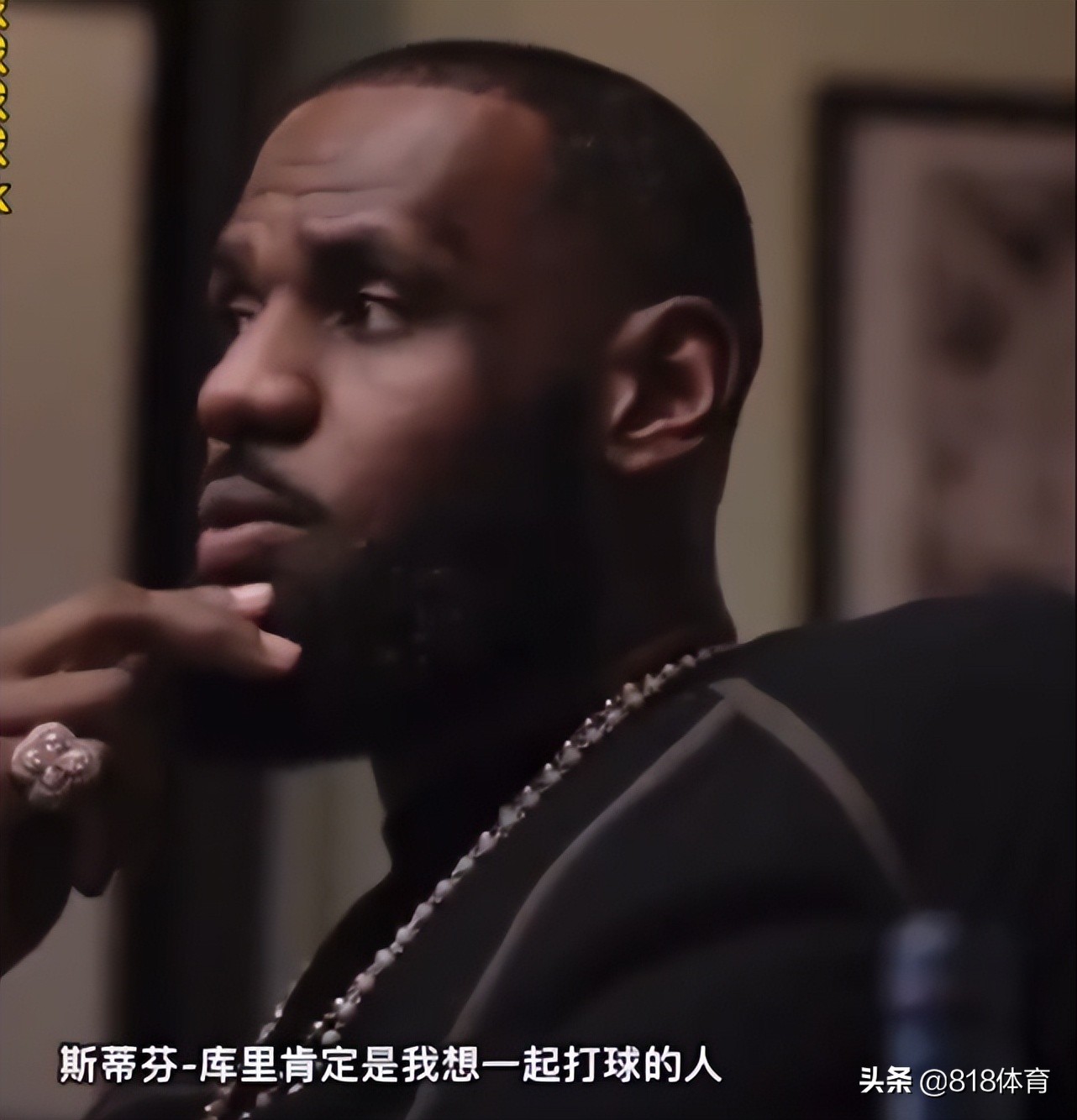 nba新闻为什么都带詹姆斯(詹皇:想和勇士一起打球,跟追梦进行激烈比赛,喜欢有人比赛中喷我)