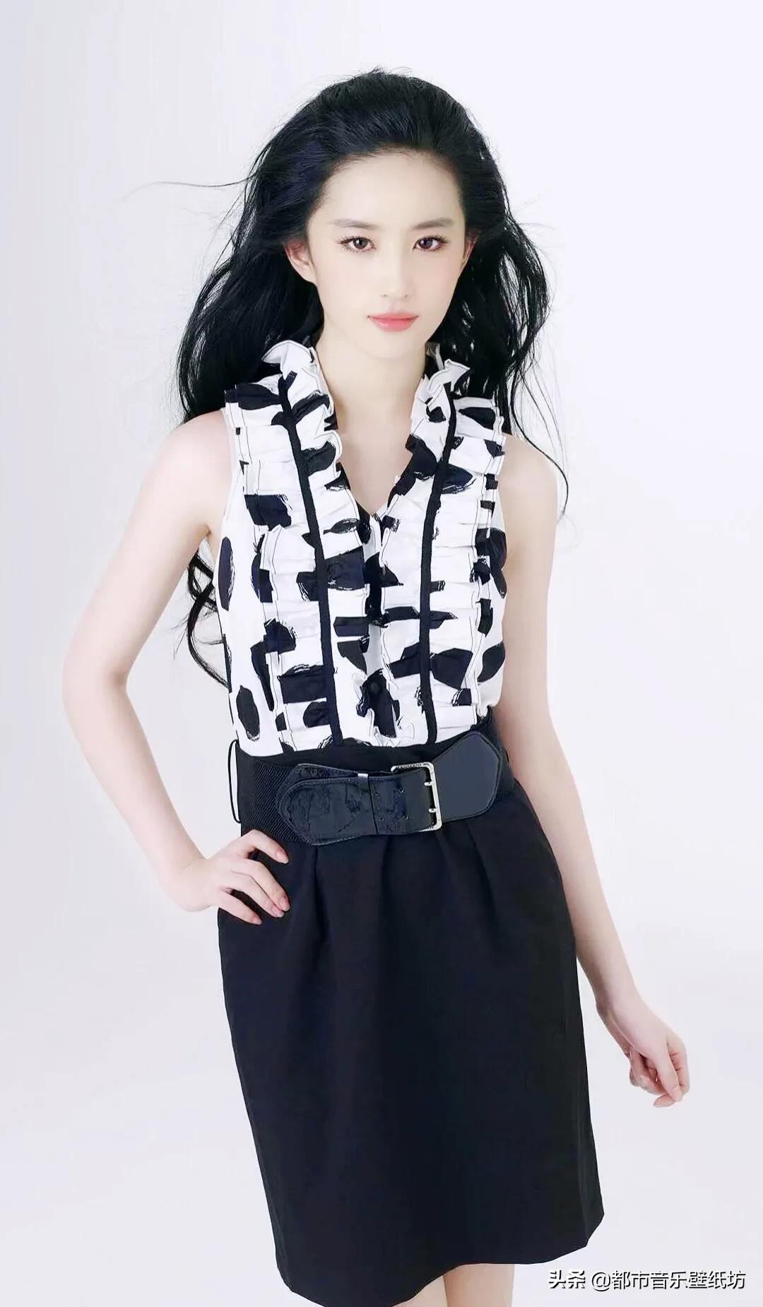 刘亦菲时尚穿搭美图壁纸