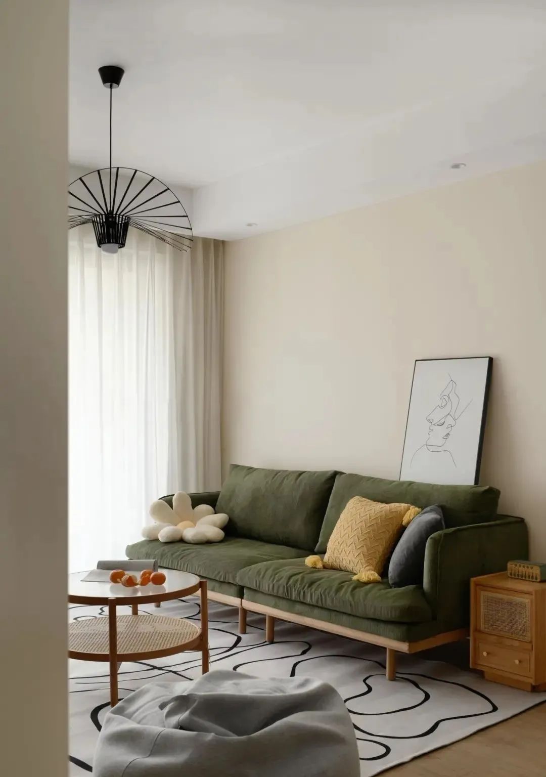 入住6年，她家70m²奶油原木风还越住越新，小户型看过来