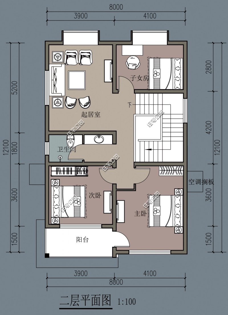 新農村自建房設計圖(新農村建房戶型設計圖)-我的快樂小窩