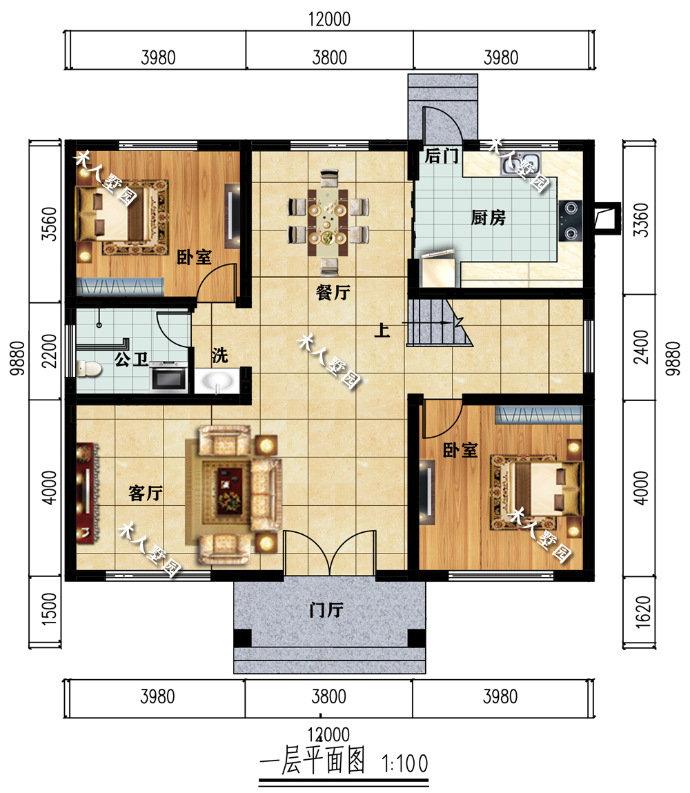 3栋农村经济小洋楼,主体造价均在二十万左右,现在建就是赚到