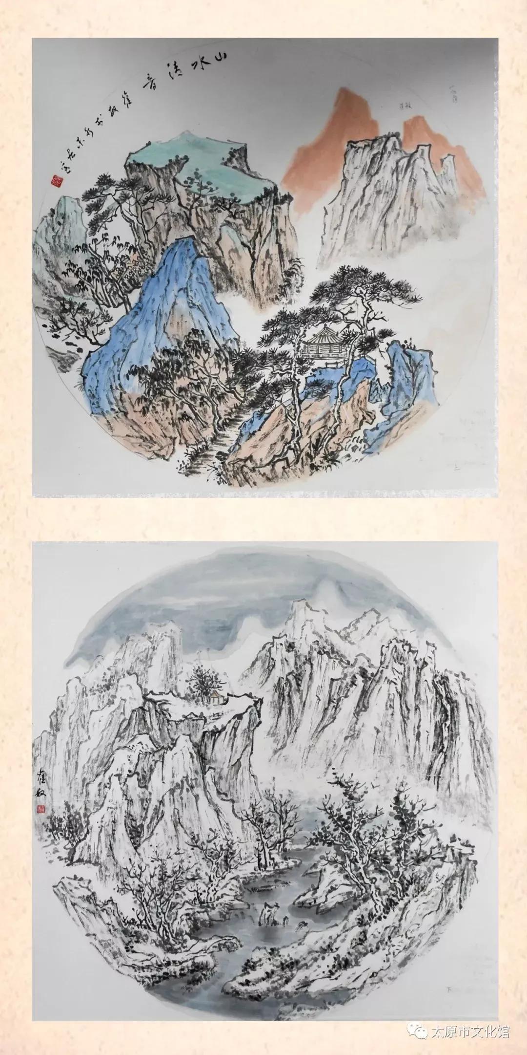 在线展览|“喜迎二十大 翰墨抒情怀”群众书画展线上图片展（一）