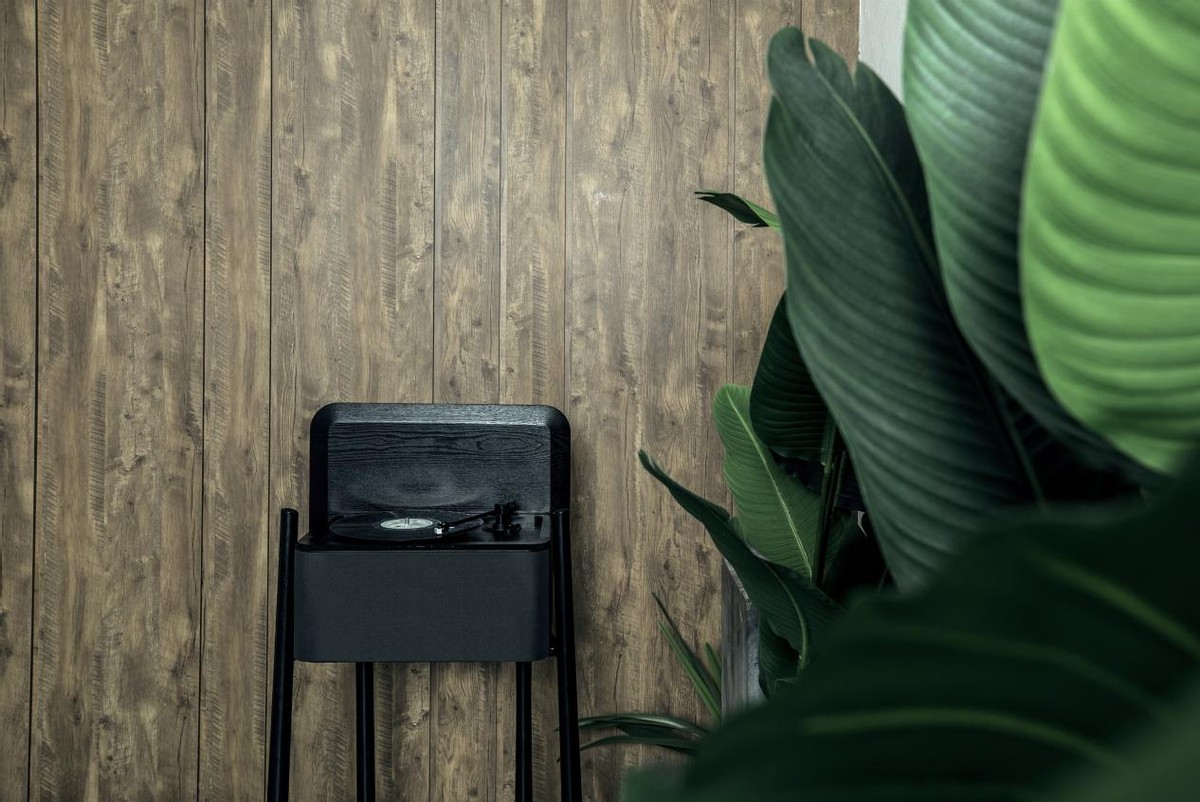 高品质家居Hi-Fi黑胶唱机，HYM-ROOT直立式创新出圈