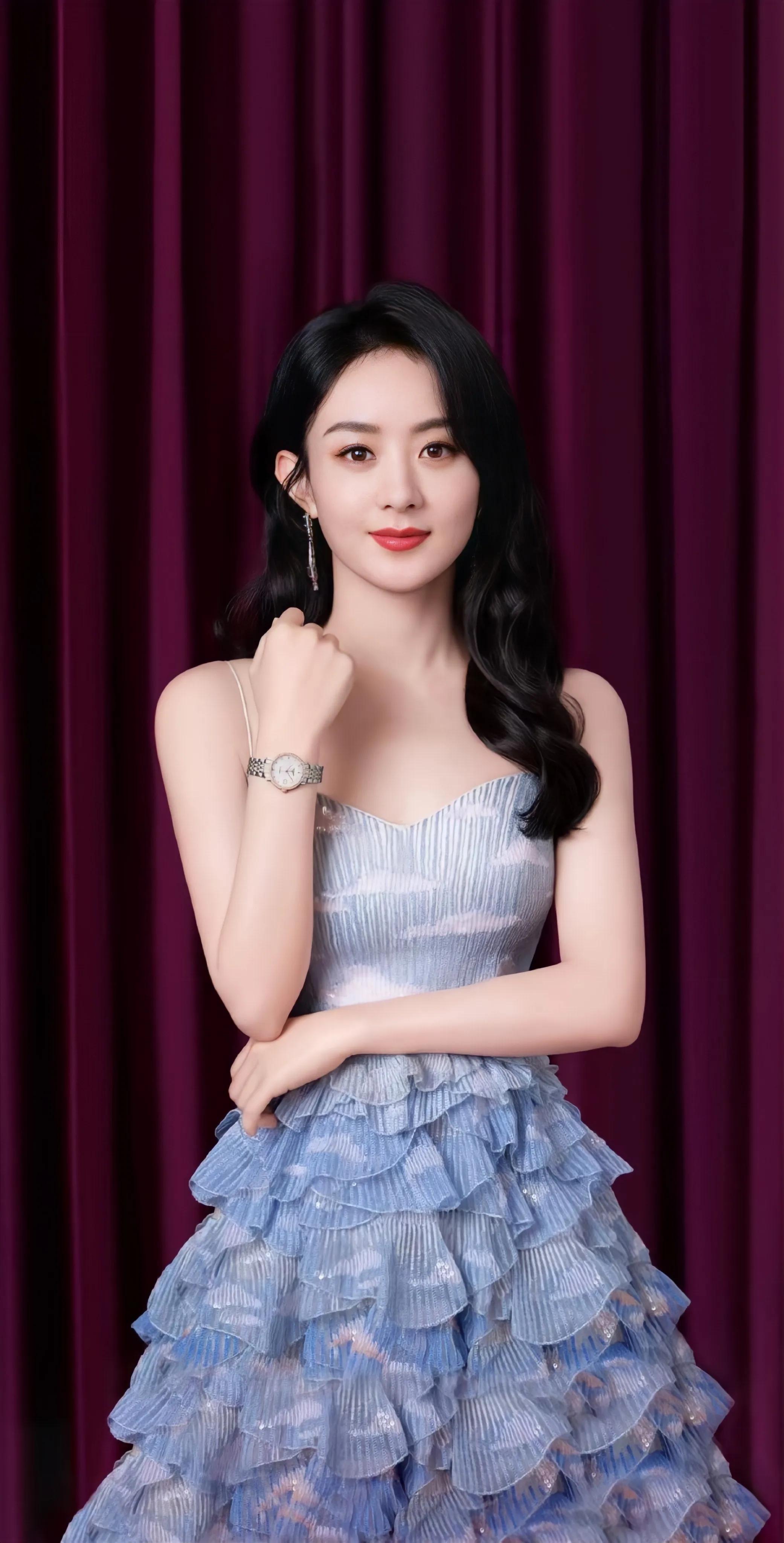 赵丽颖2K增强版手机壁纸