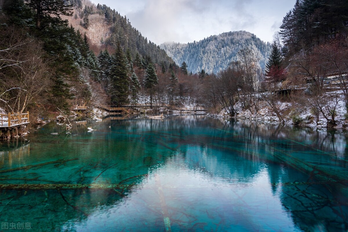 美丽的风景，高兴的心情