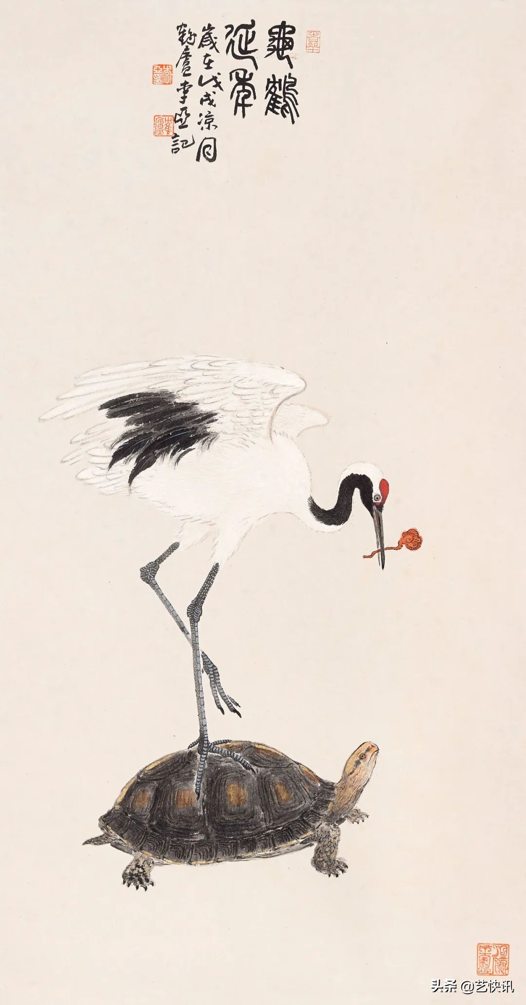 当代画鹤名家 | 李亚