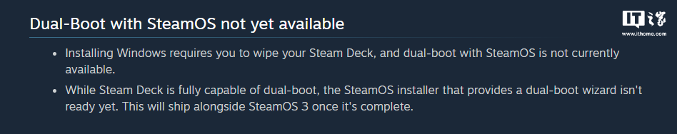 Steam Deck 推出新版 Windows 驱动，改善 APU、音频等