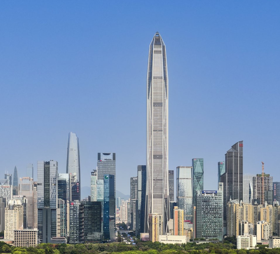 2022年高度位列全球前十的地标建筑——上海中心排名被取代