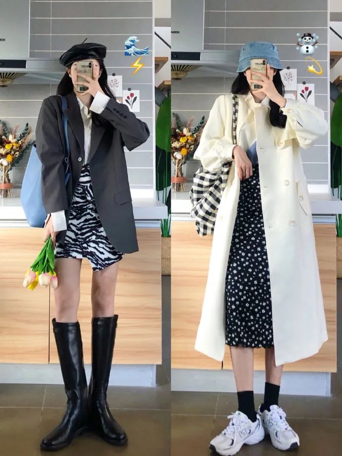 18套ins韩系简约外套穿搭，简约又清新，照着穿回头率100%